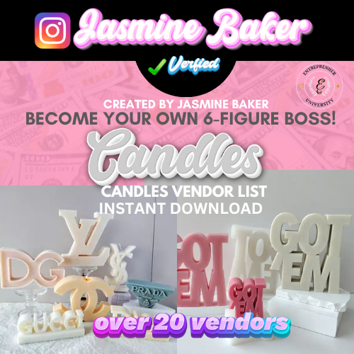 Luxury Candles Vendor List