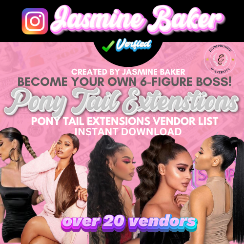 Pony Tail Extensions Vendor List